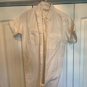 Madewell Courier Dress - White - new with tags